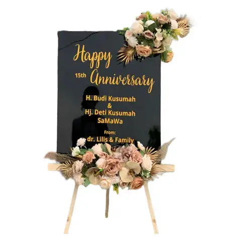 Papan Bunga Akrilik Resapombo